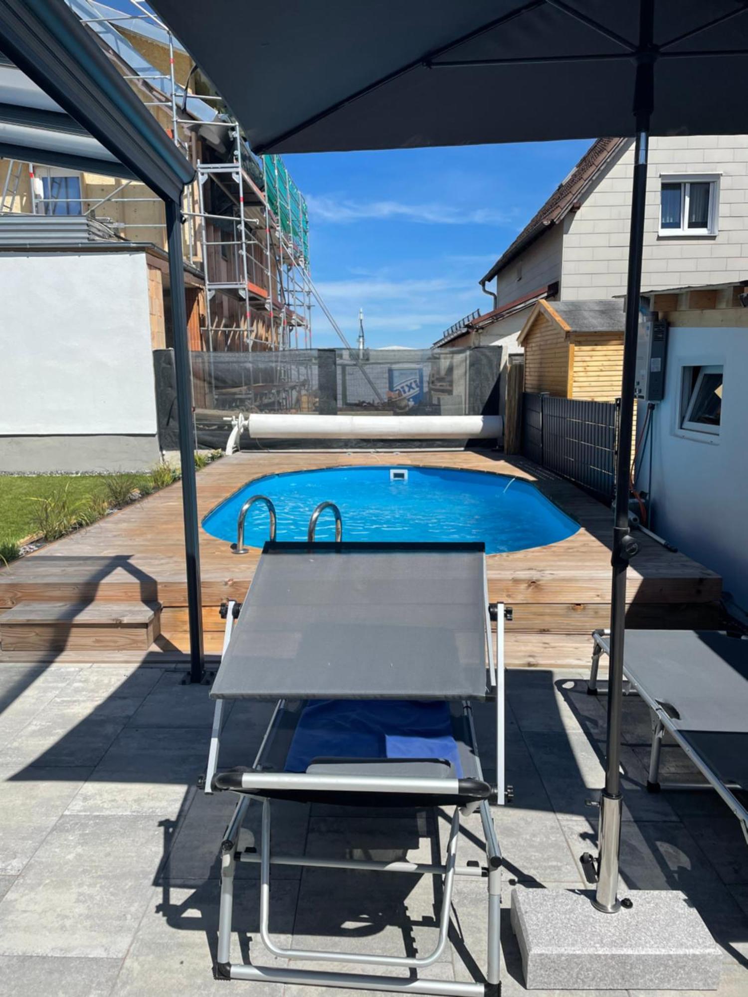 Modern House With Pool - 3 Bedrooms 2 Bathrooms Memmingen Kültér fotó
